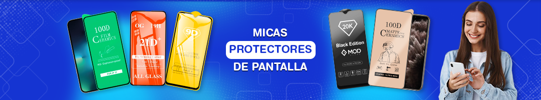 Micas Protectores de Pantalla para Smartphone