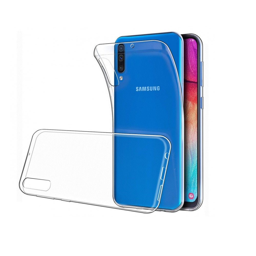 Funda para Samsung A50S TPU 100% Transparente Antishock