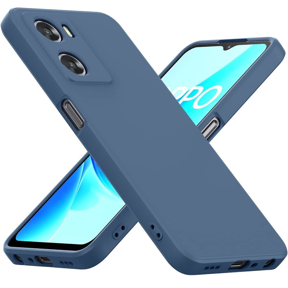 Funda para Oppo A78 Soft Feeling Antishock Azul