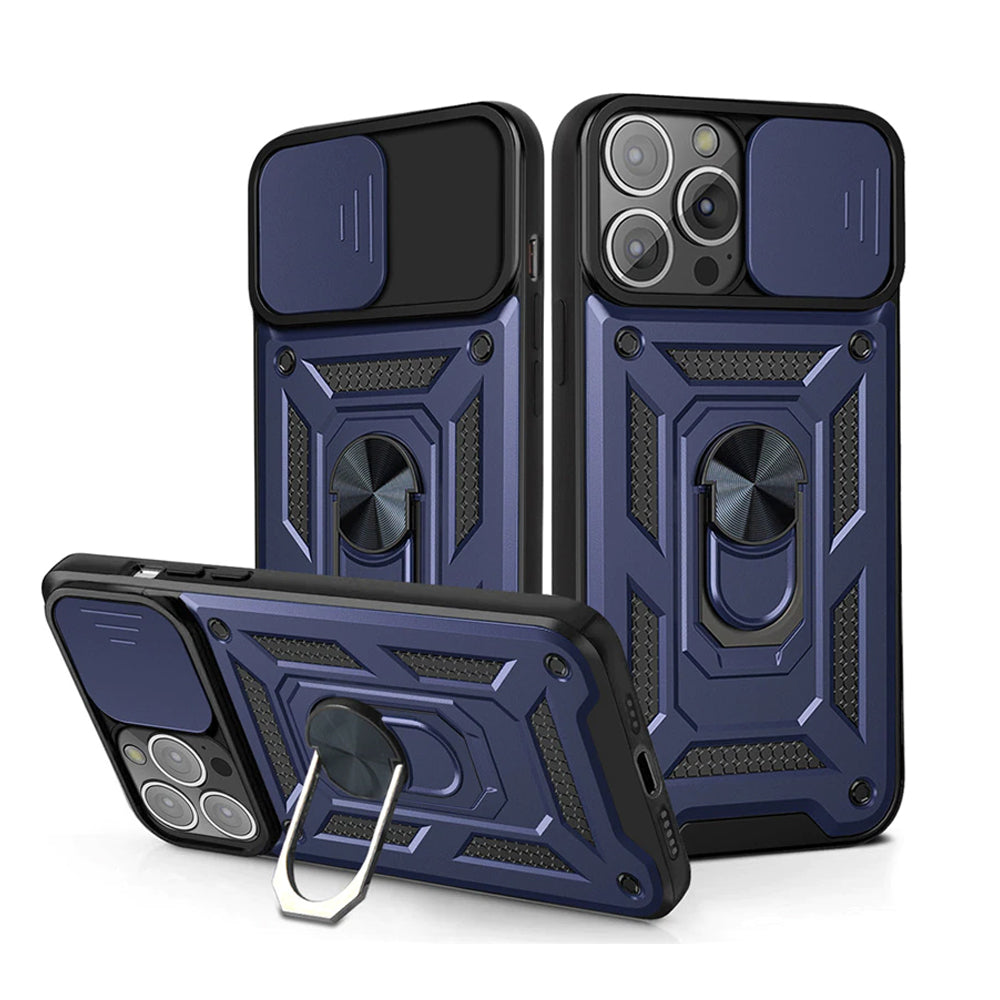 Funda para Samsung A05 Holder Protector Camara Azul