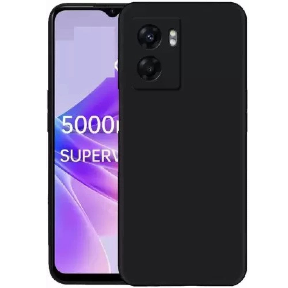 Funda para Oppo Reno 6 Lite Soft Feeling Antishock Negro