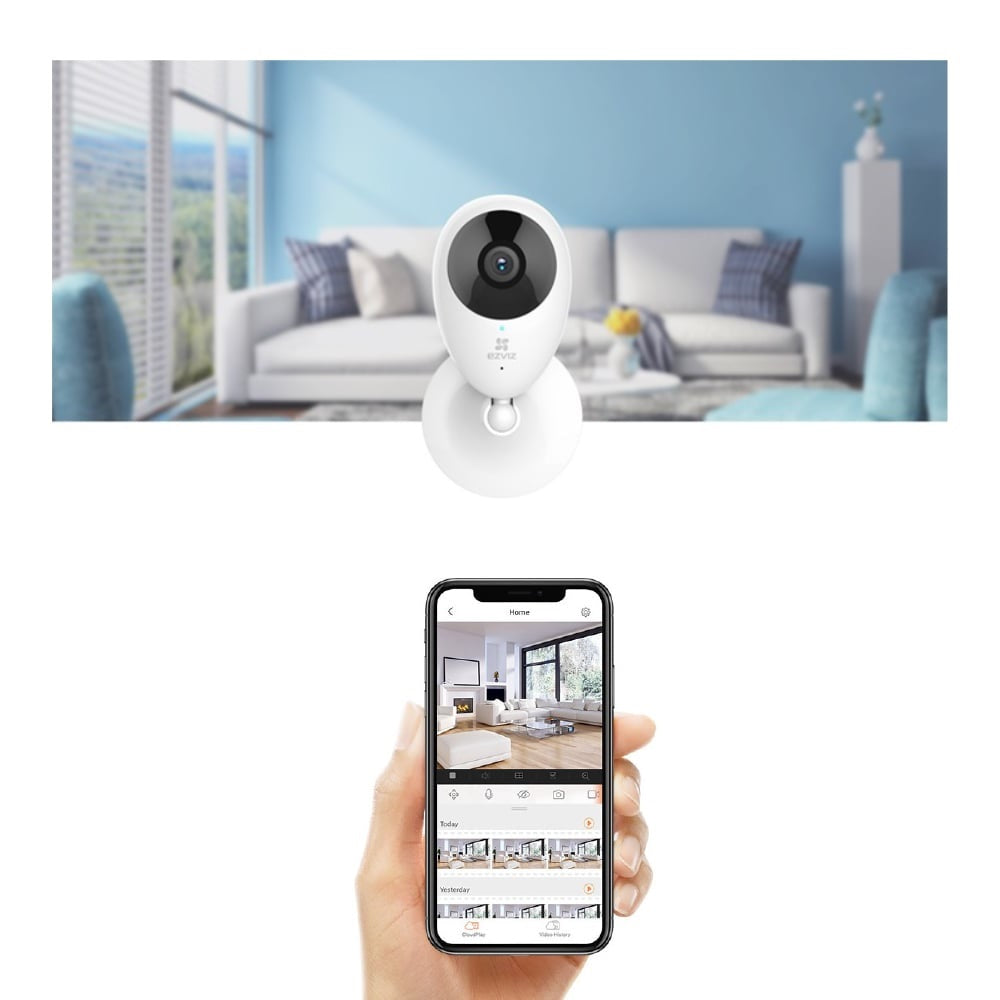 Cámara de Seguridad Interior 360° Ezviz C2C 720p HD