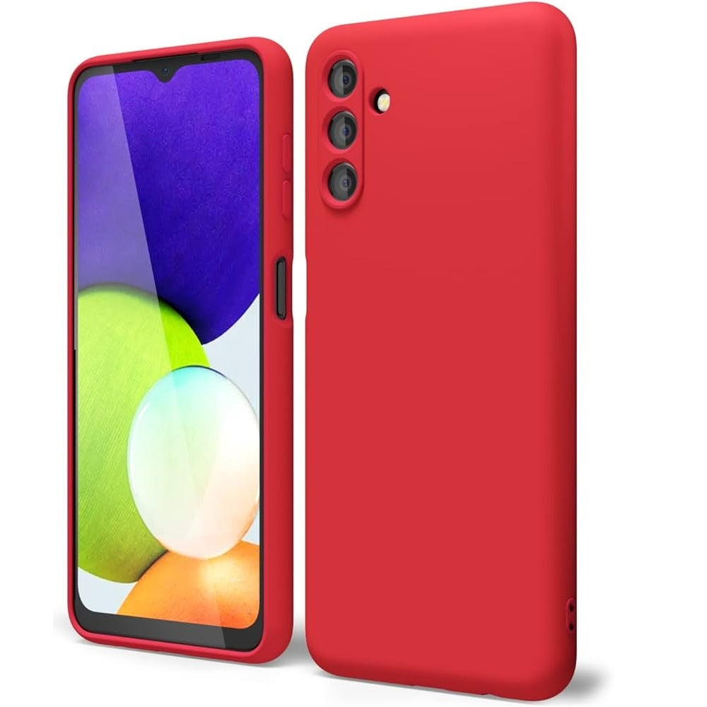 Funda para Tecno Spark 10 Pro Soft Feeling Antishock Rojo