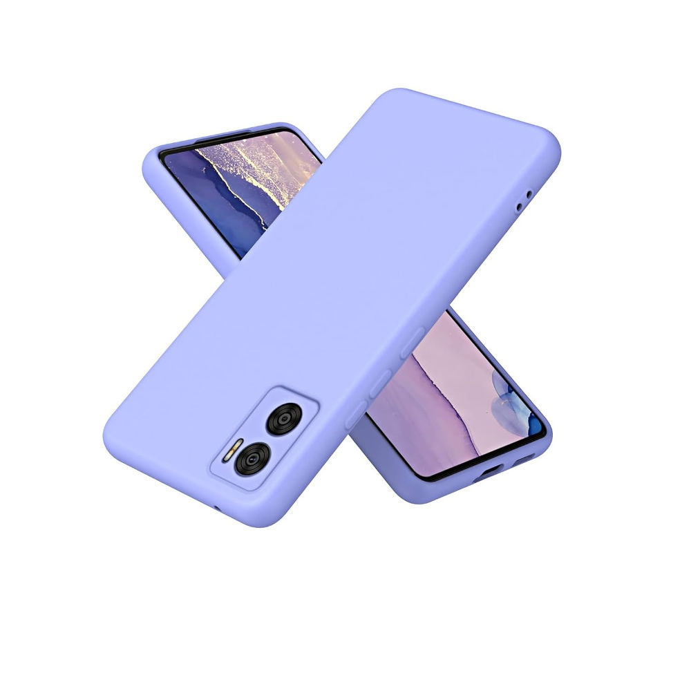 Funda para Motorola Moto G8 Power Lite Soft Feeling Lila