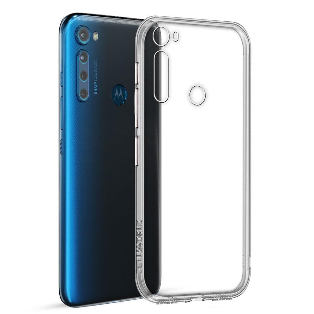 Funda Case para Motorola One Fusion TPU 100% Transparente