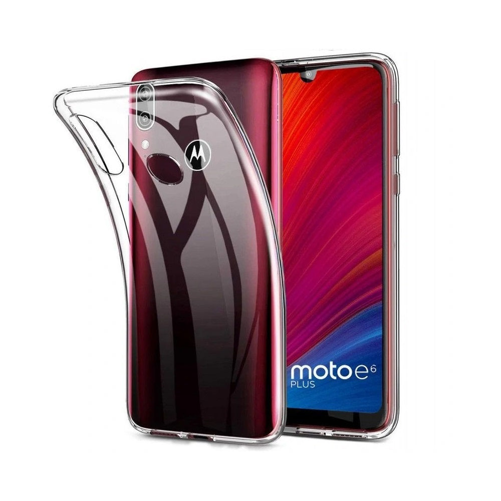 Funda Case para Motorola Moto E6 Plus TPU 100% Transparente