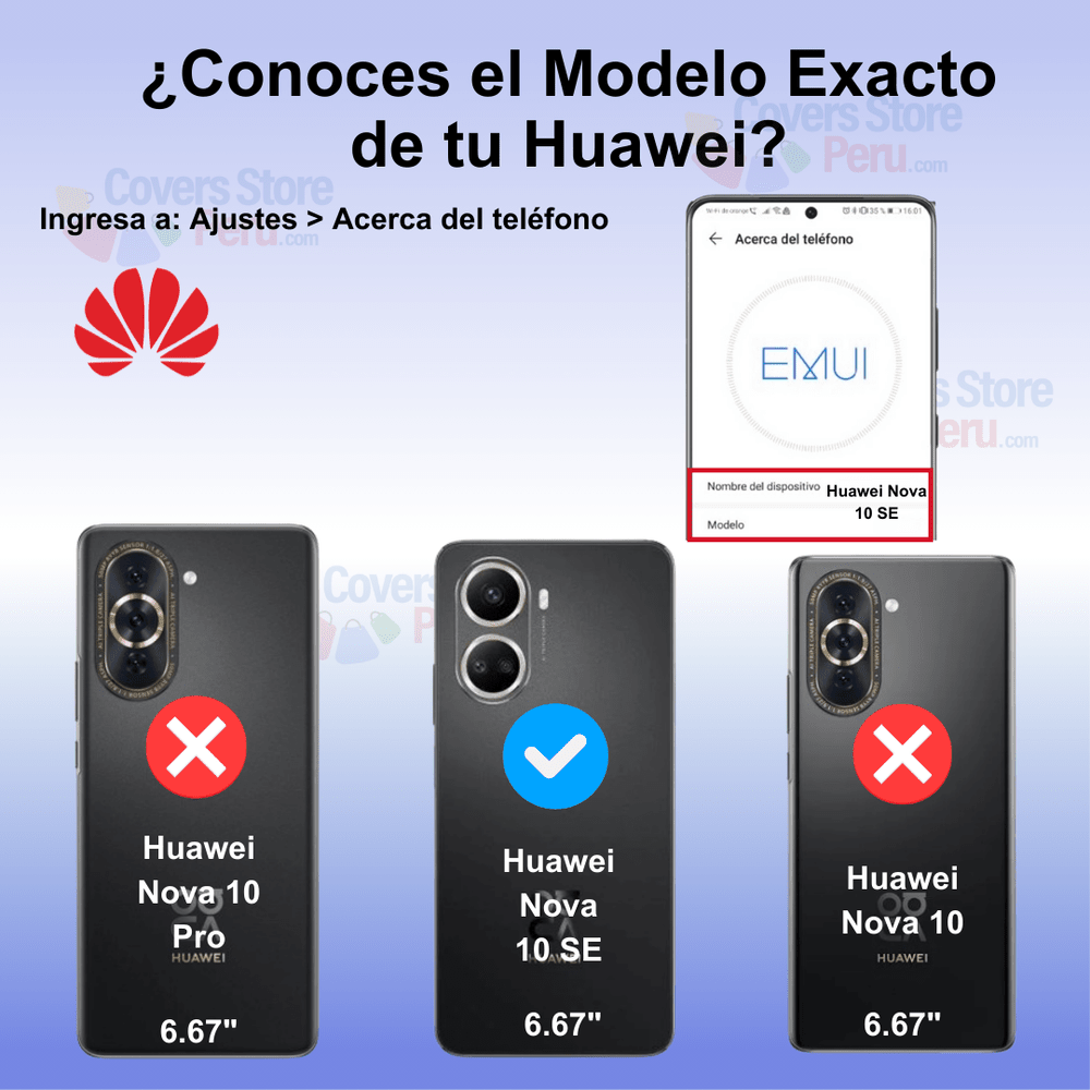 Funda for Huawei Nova 10 SE Holder Parante con Anillo Negro