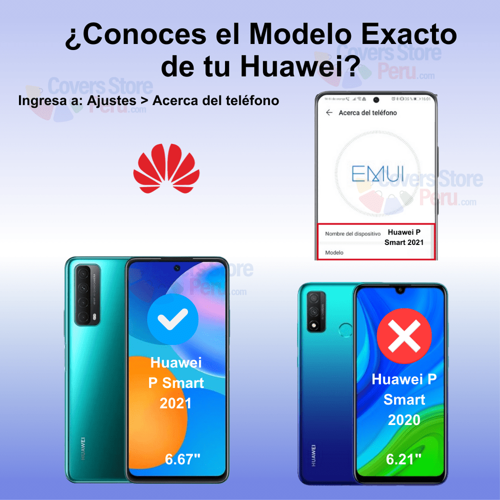 Mica Protector para Huawei P Smart 2021 Vidrio Templado OG