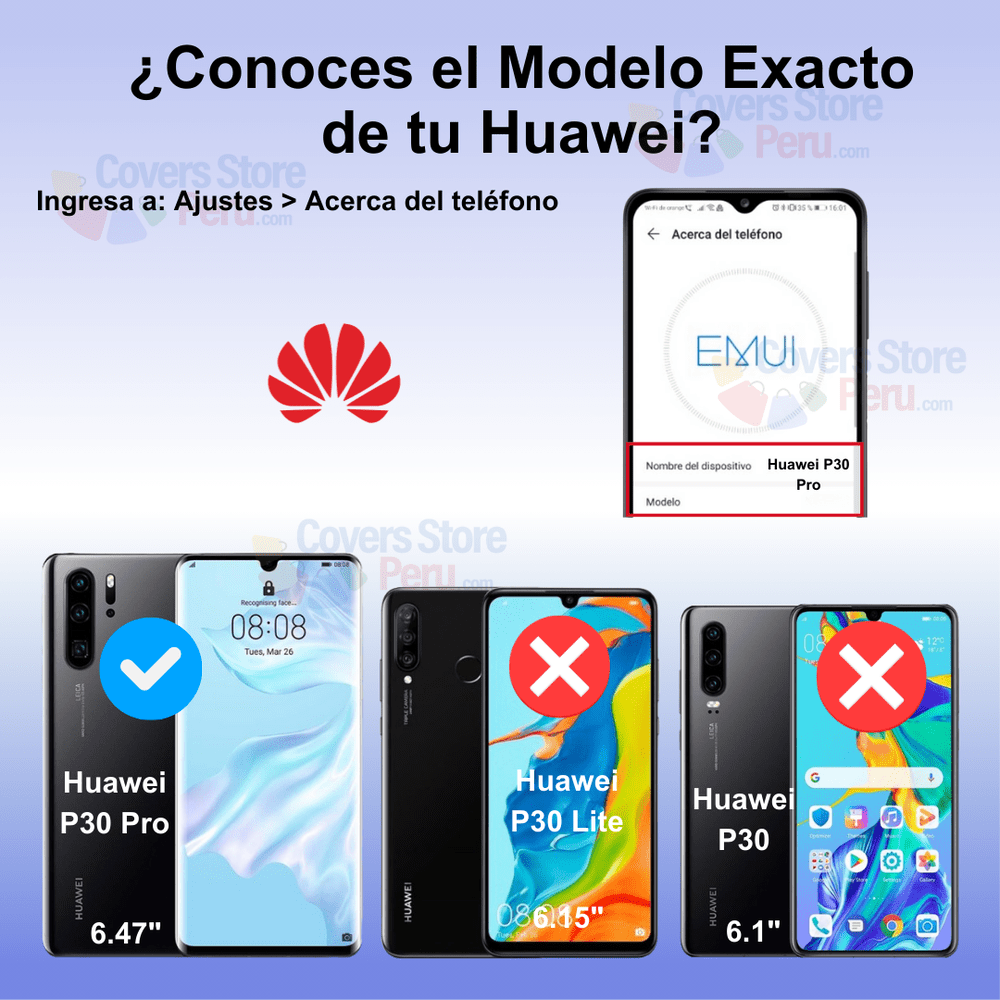 Mica Protector para Lente de Cámara de Huawei P30 Pro