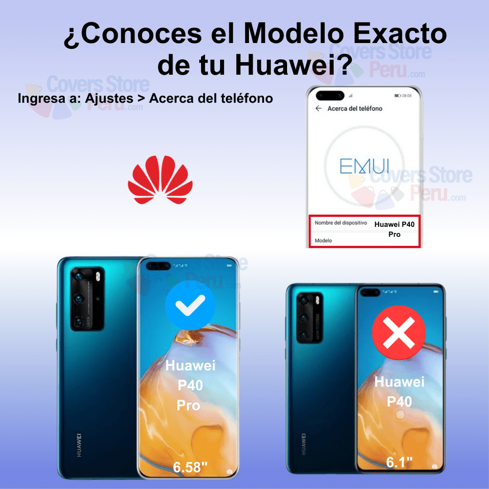 Mica Protector para Lente de Cámara de Huawei P40 Pro