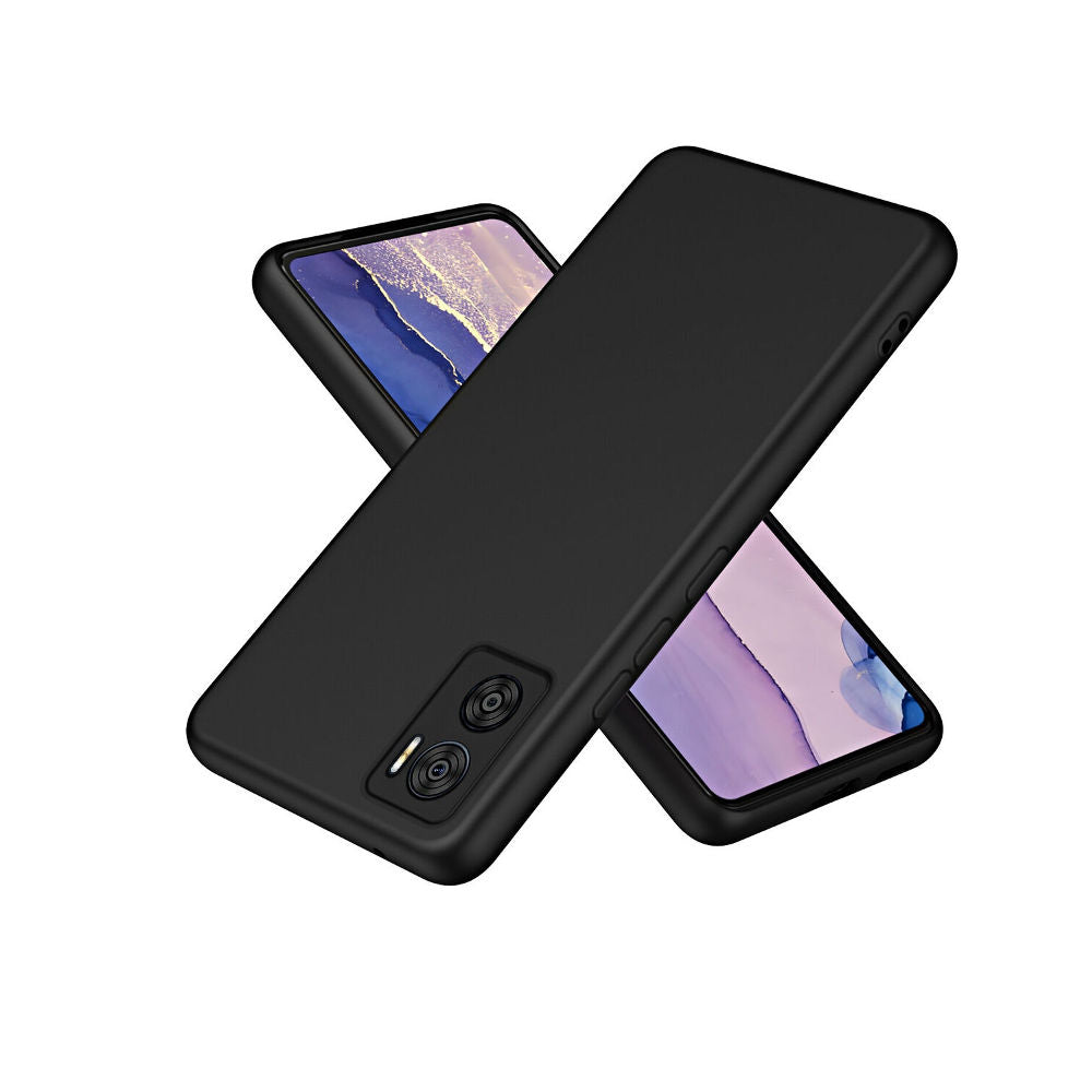 Funda para Motorola Moto G04S Soft Feeling Antishock Negro