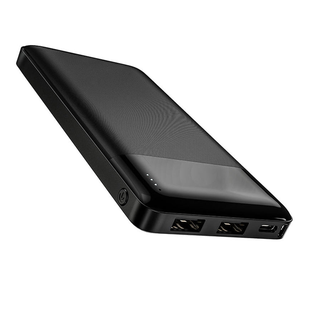 Power Bank 10000mAh Hoco J72 Indicador LED de nivel Negro