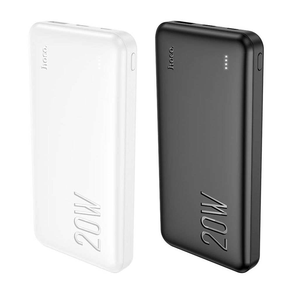 Power Bank 10000mAh Hoco J87 con Indicador LED Blanco