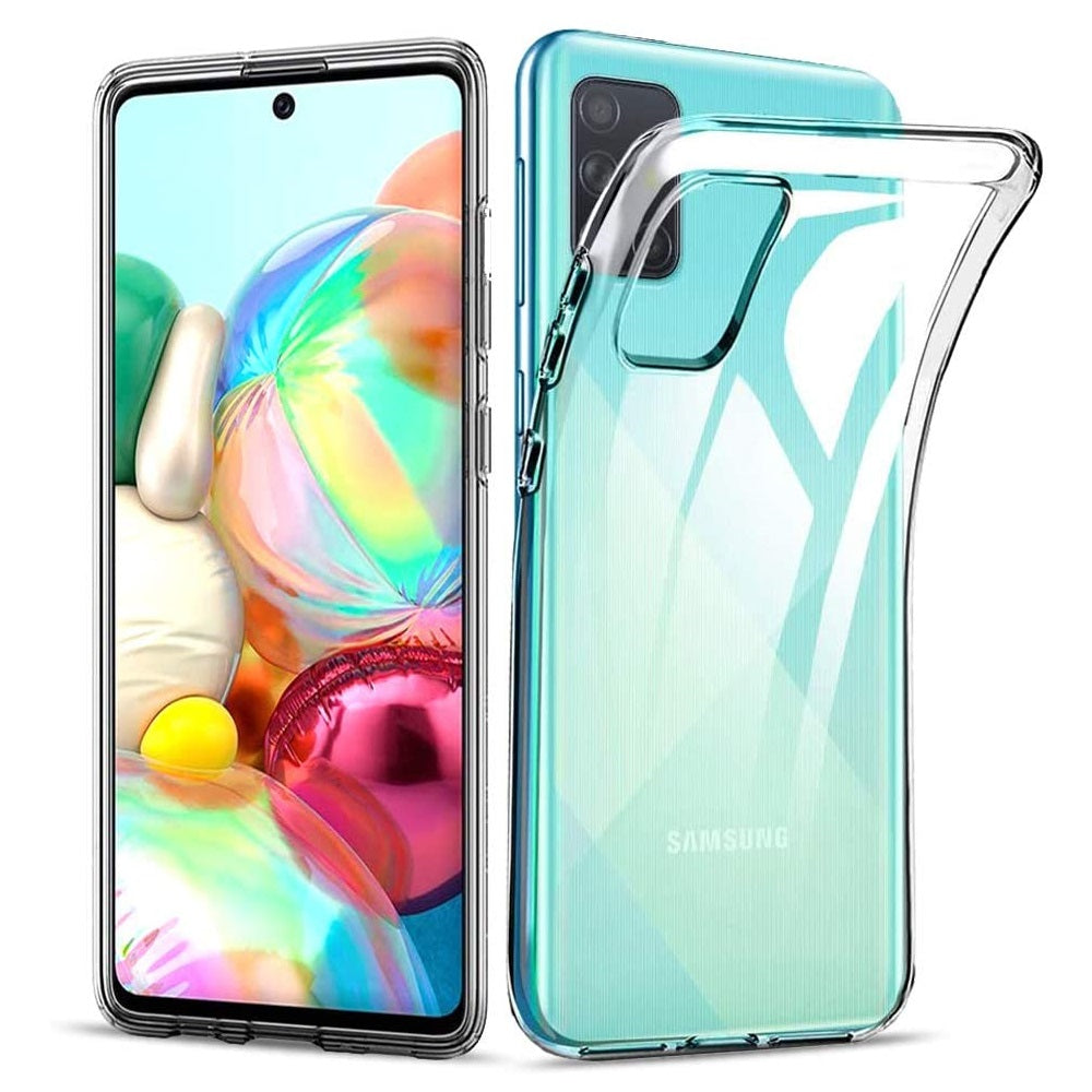 Funda Case para Samsung A71 TPU 100% Transparente Antishock