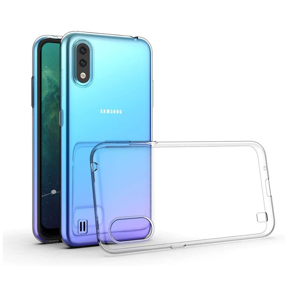 Funda Case para Samsung A01 TPU 100% Transparente Antishock