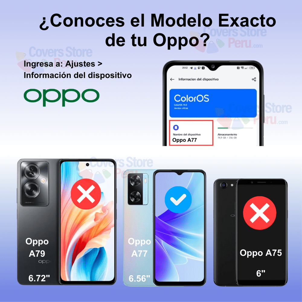 Mica Protector para Oppo A77 4G Vidrio Templado OG