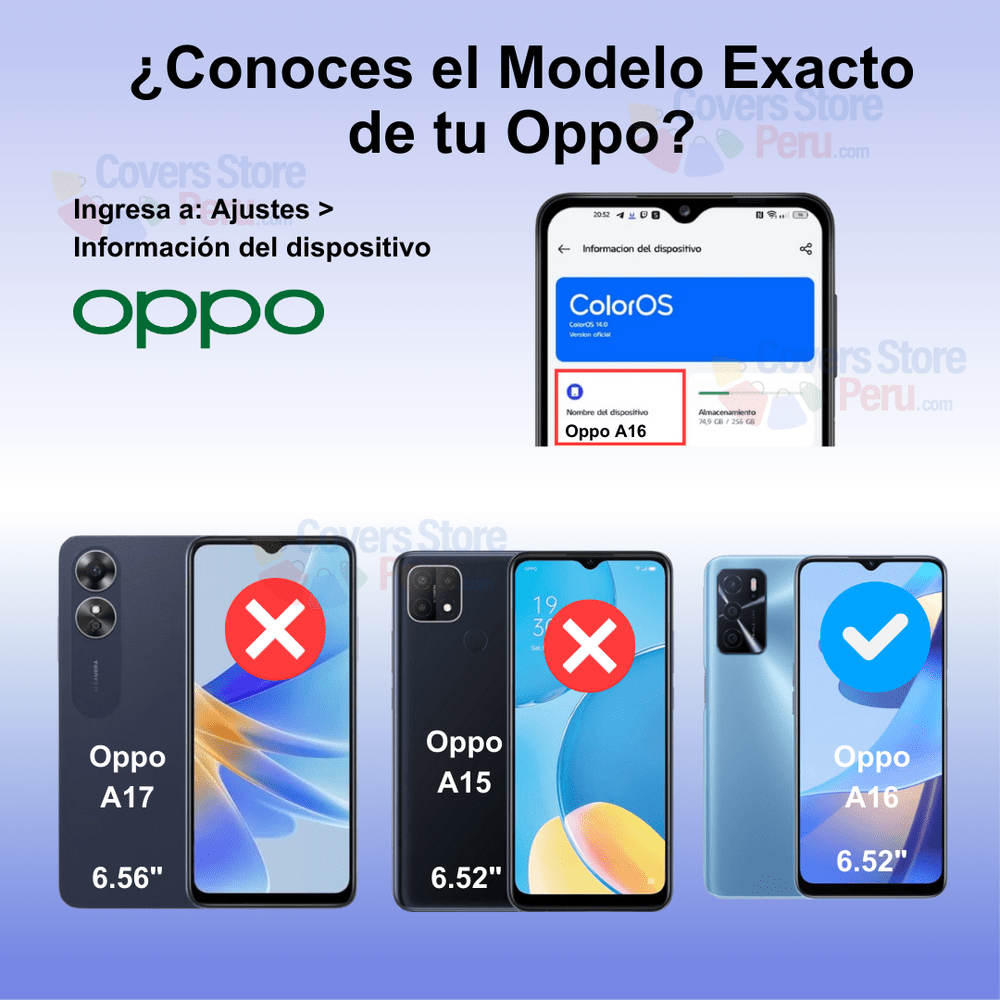 Mica Protector para Oppo A16 Vidrio Templado OG Antishock