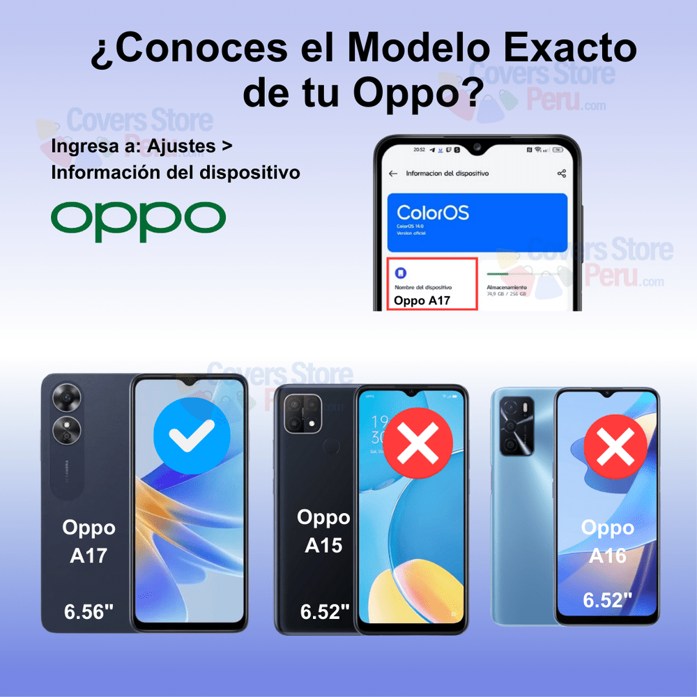 Mica Protector para Oppo A17 Vidrio Templado OG Antishock