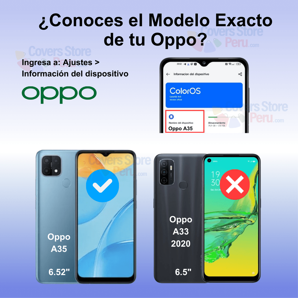 Mica Protector para Oppo A35 Vidrio Templado OG Antishock