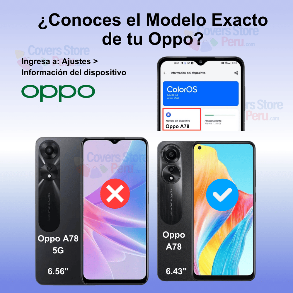 Mica Protector para Oppo A78 4G Vidrio Templado OG