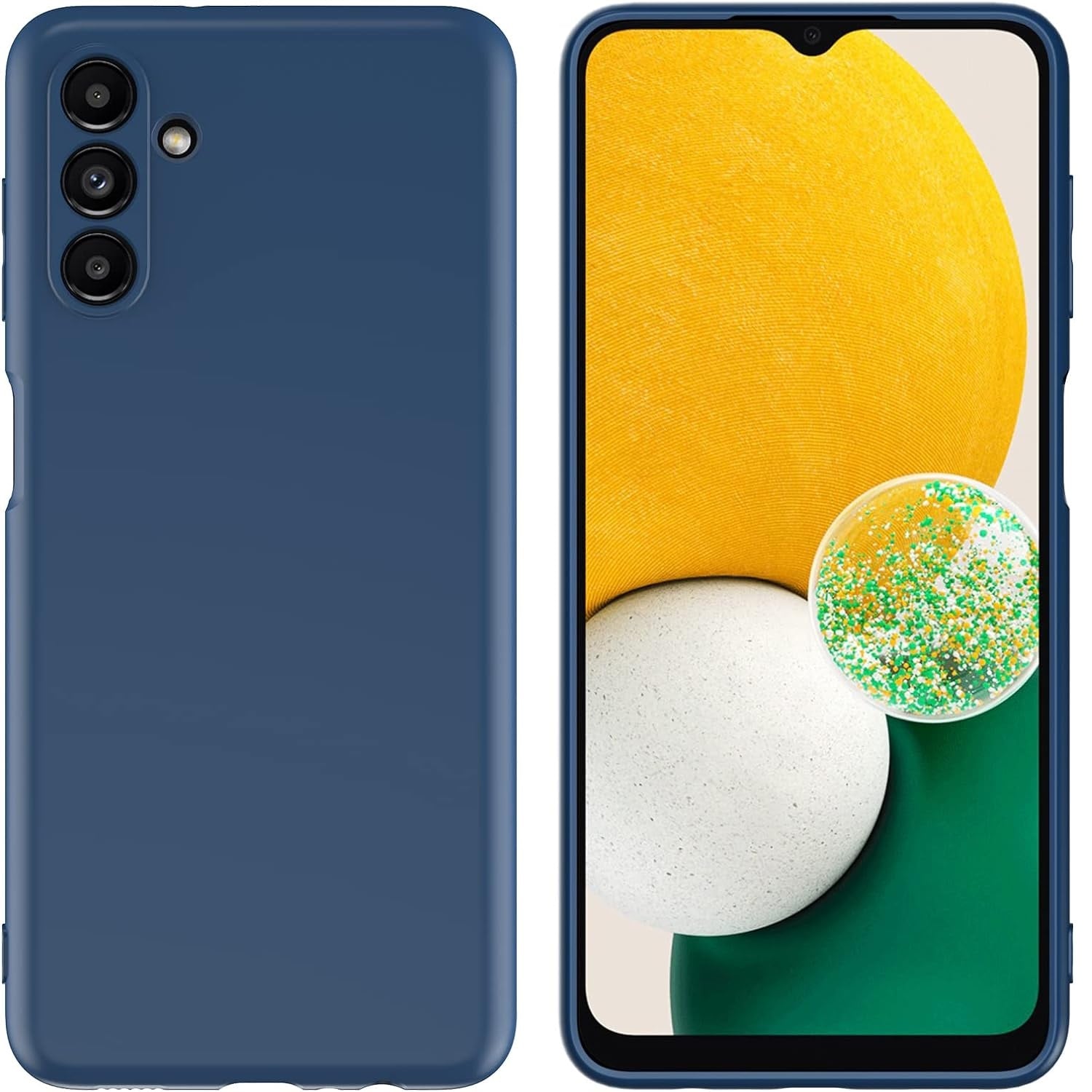 Funda para Tecno Camon 20 Pro Soft Feeling Antishock Azul