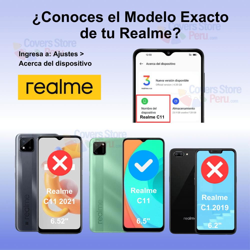 Mica Protector para Realme C11 Vidrio Templado OG Antishock