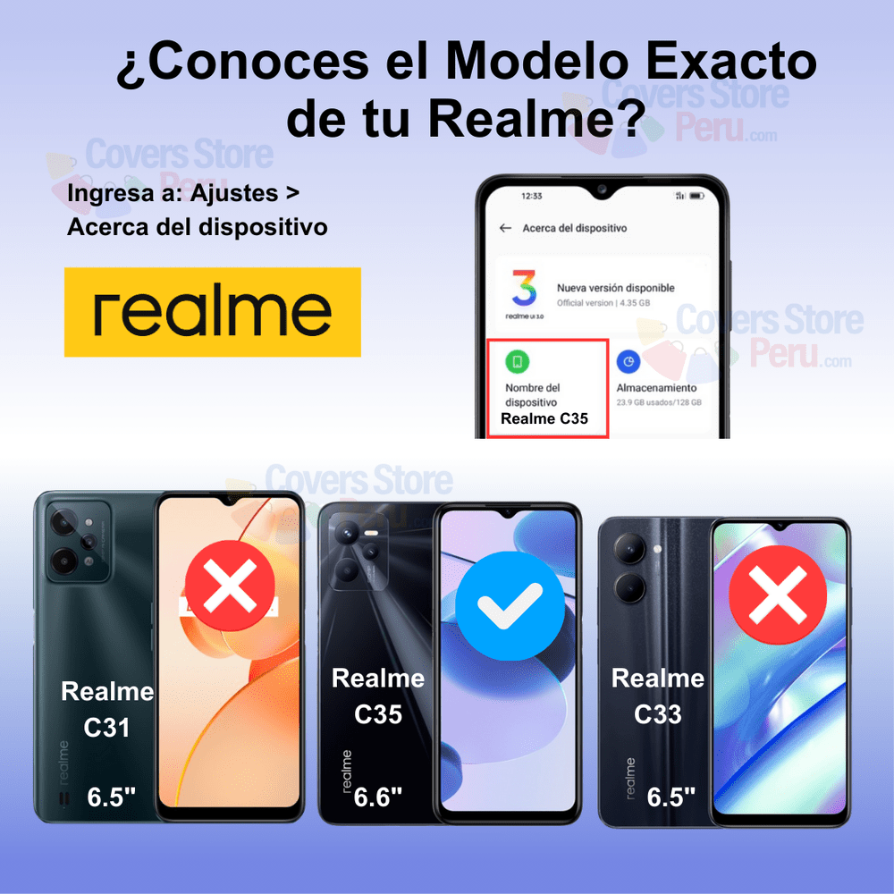 Mica Protector para Realme C35 Vidrio Templado OG Antishock