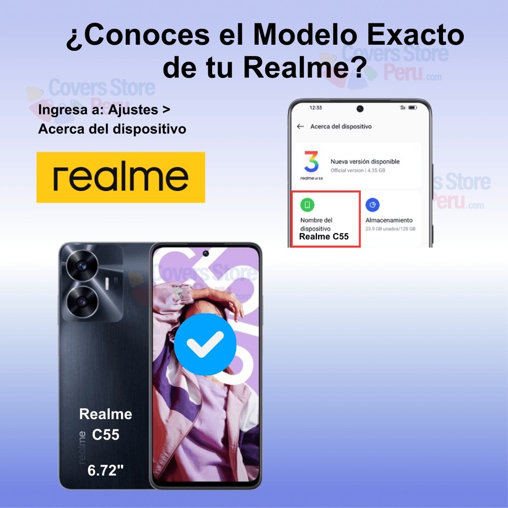 Mica Protector para Realme C55 Vidrio Templado OG Antishock