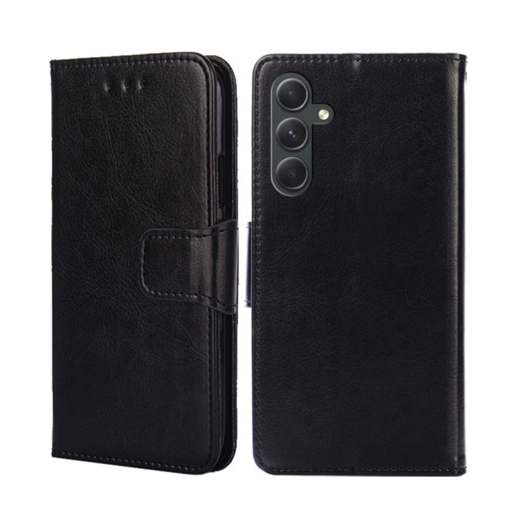 Funda para Motorola One Visión FlipCover Negro Antishock