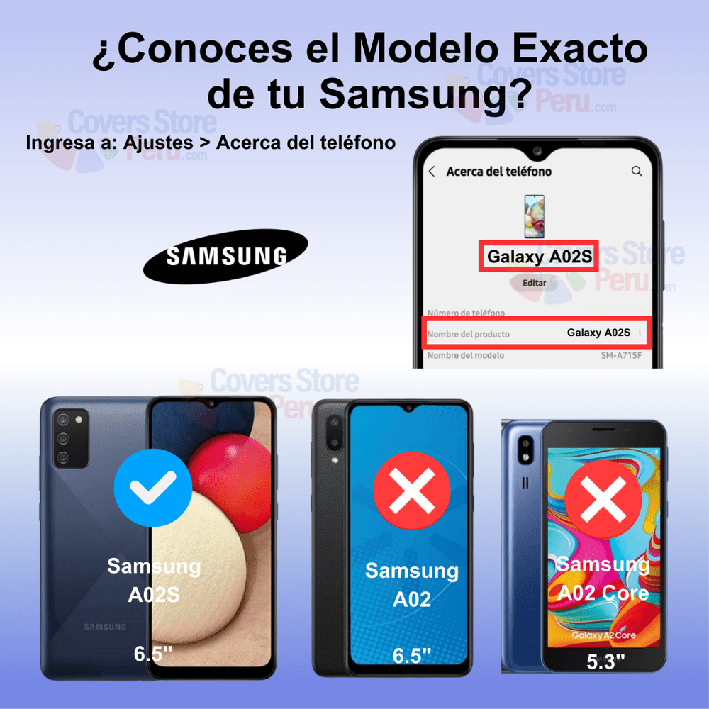 Mica Protector para Lente de Cámara de Samsung A02s