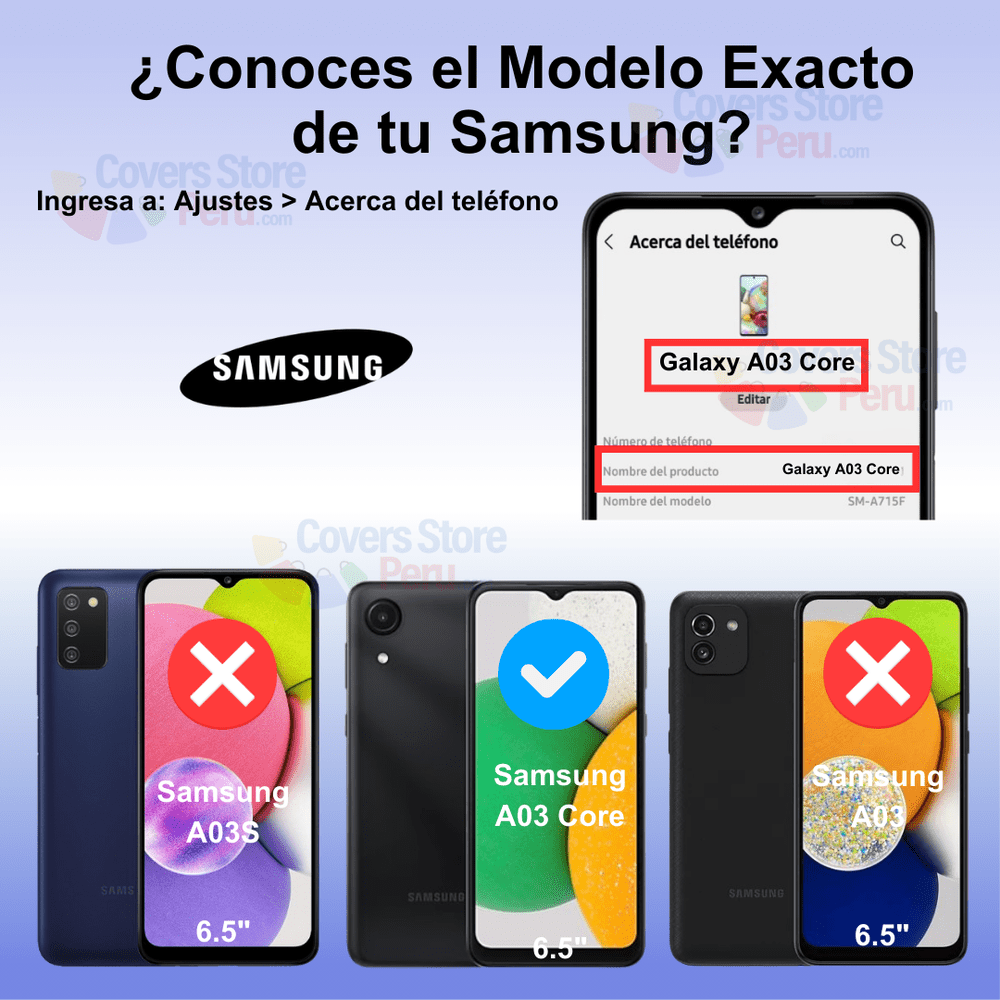 Mica Protector para Samsung A03 Core Vidrio Templado OG