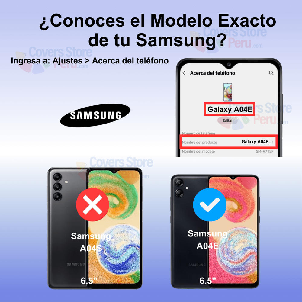 Mica Protector para Samsung A04E Vidrio Templado OG