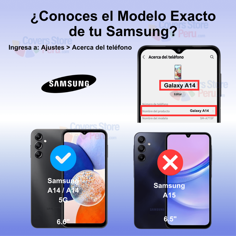 Mica Protector para Samsung A14 5G Vidrio Templado OG