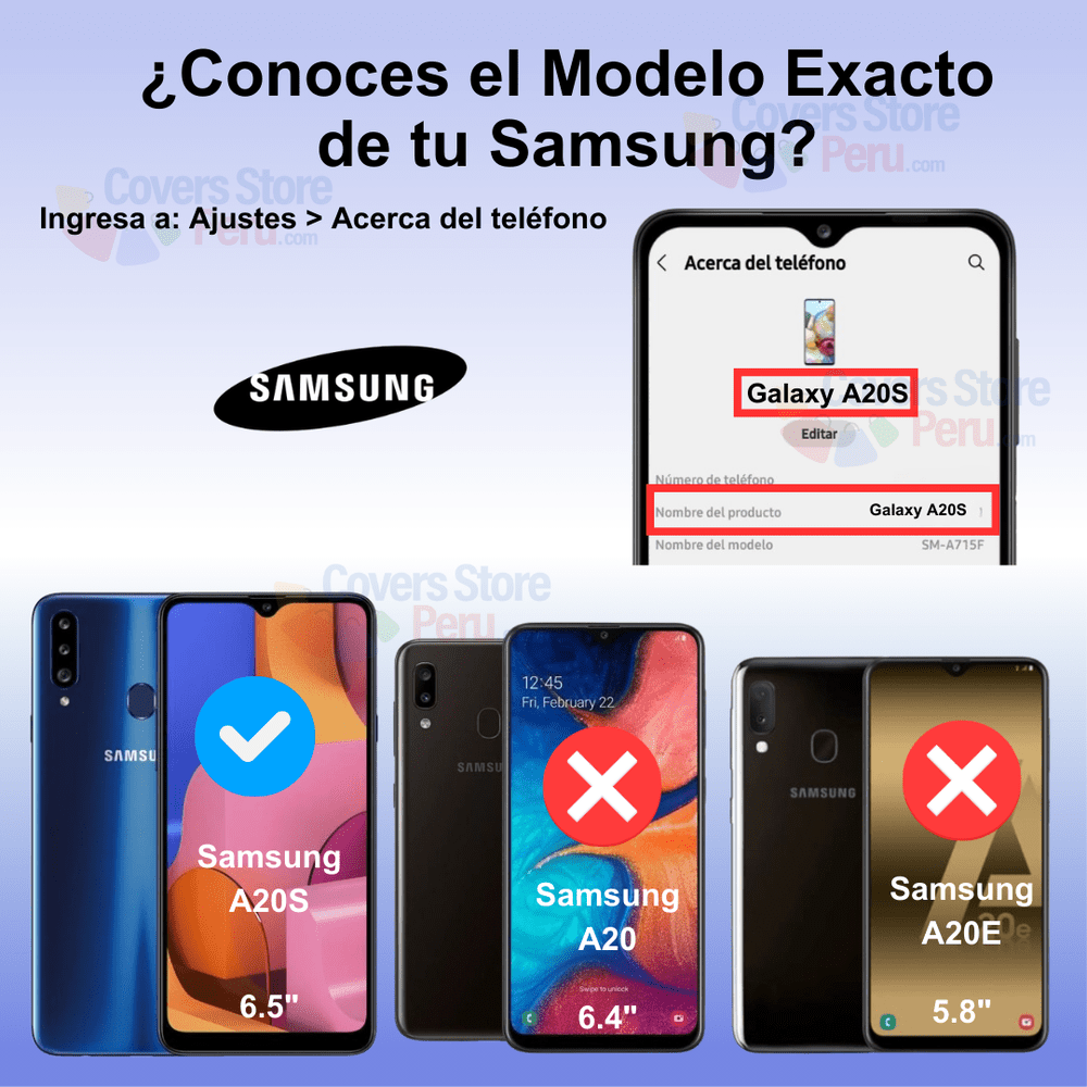 Mica Protector para Samsung A20S Vidrio Templado OG