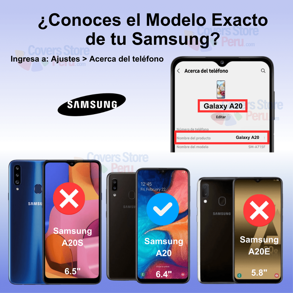 Mica Protector para Samsung A20 Vidrio Templado OG