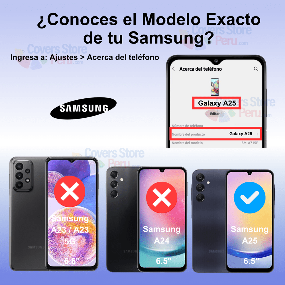 Mica Protector para Samsung A25 5G Vidrio Templado OG