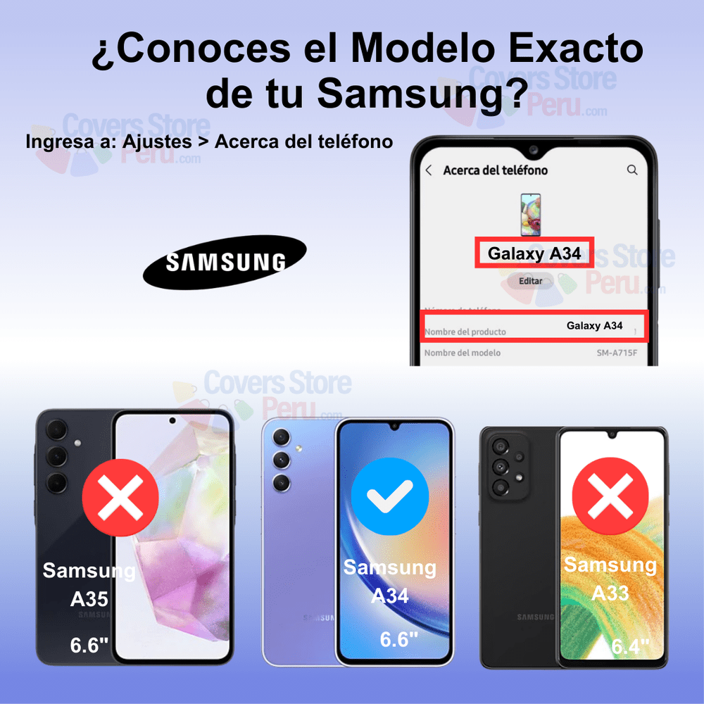 Mica Protector para Samsung A34 5G Vidrio Templado OG