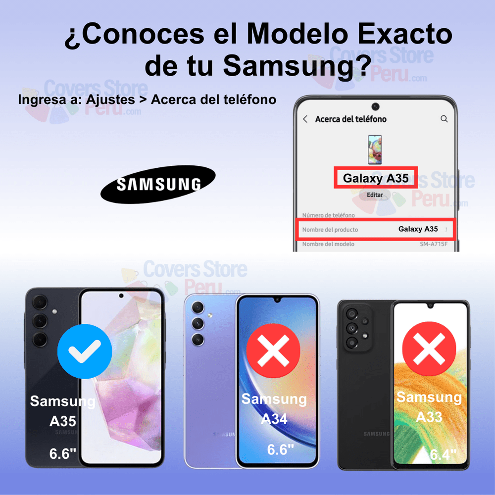 Mica Protector para Samsung A35 5G Vidrio Templado OG