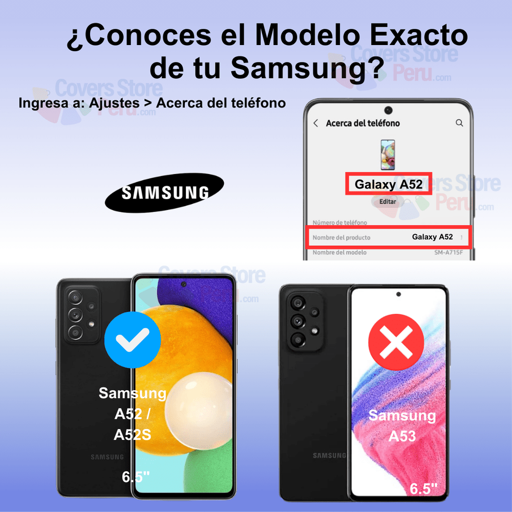 Mica Protector para Samsung A52 4G Vidrio Templado OG