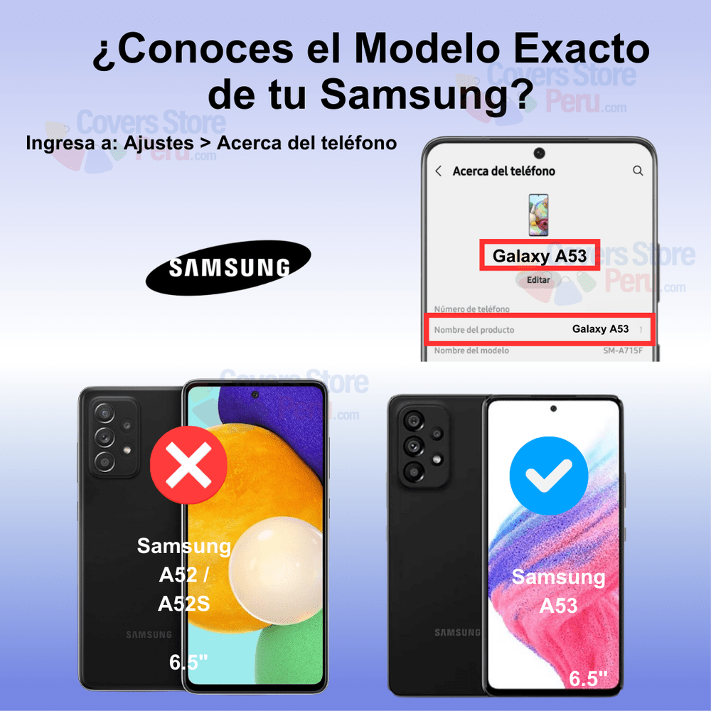 Mica Protector para Samsung A53 5G Vidrio Templado OG