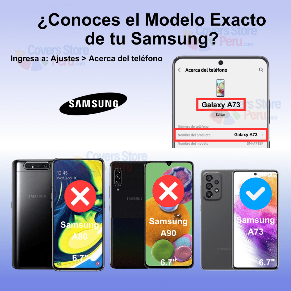 Mica Protector para Samsung A73 5G Vidrio Templado OG