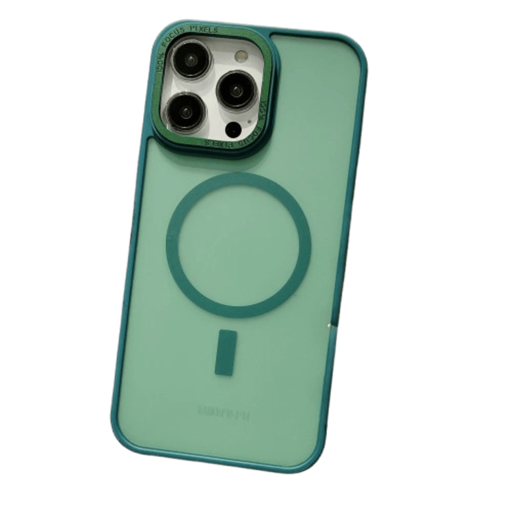 Funda para iPhone 11 Magsafe Ahumado Mate Verde