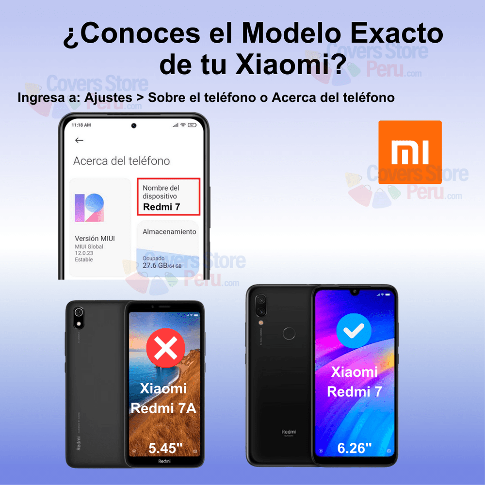 Mica para Xiaomi Redmi 7 Film Hydrogel Anti-Espía Antishock