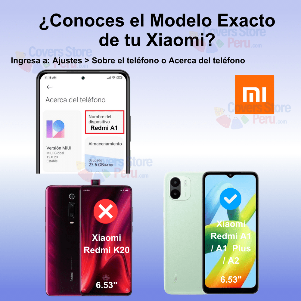 Mica Protector para Xiaomi Redmi A1 Vidrio Templado OG