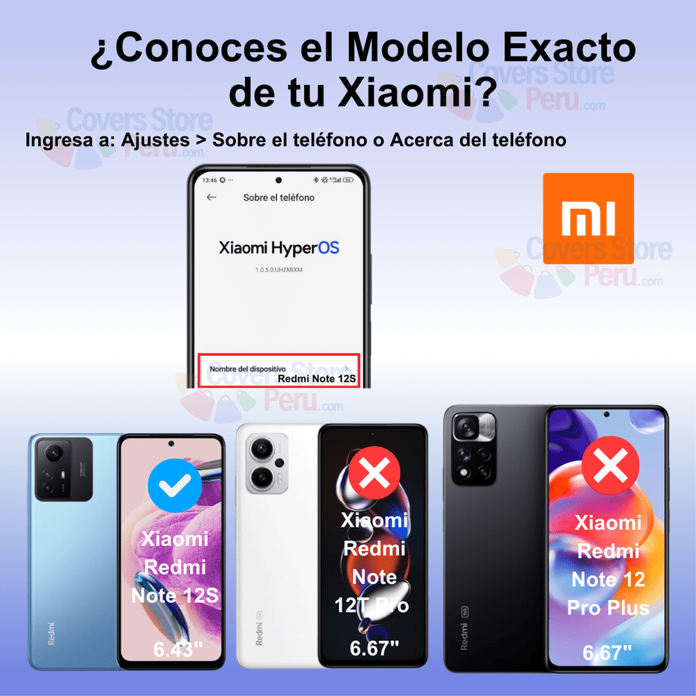 Mica para Xiaomi Redmi Note 12s Black Edition 20K Antishock