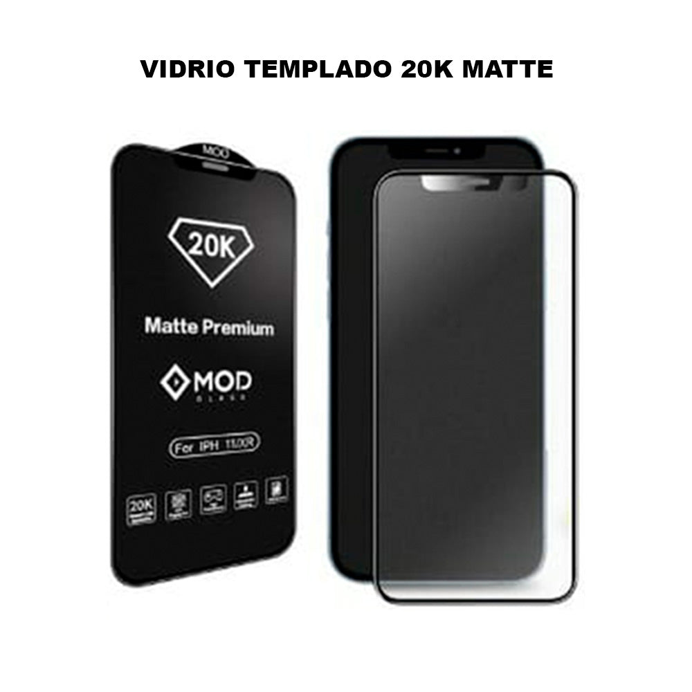 Mica iPhone 14 Protector de Pantalla Black 20K Mate