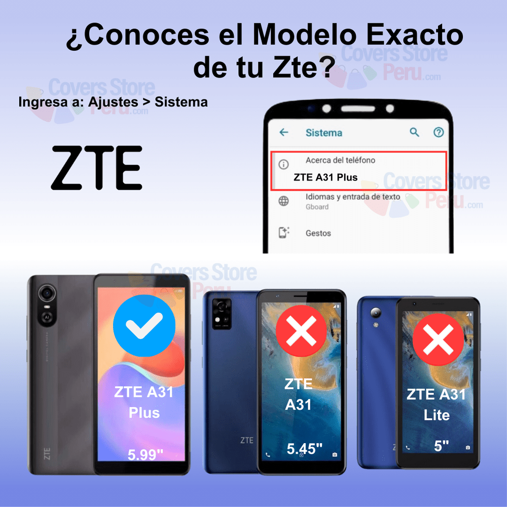 Mica para Zte A31 Plus Film Hydrogel Anti-Espía Antishock