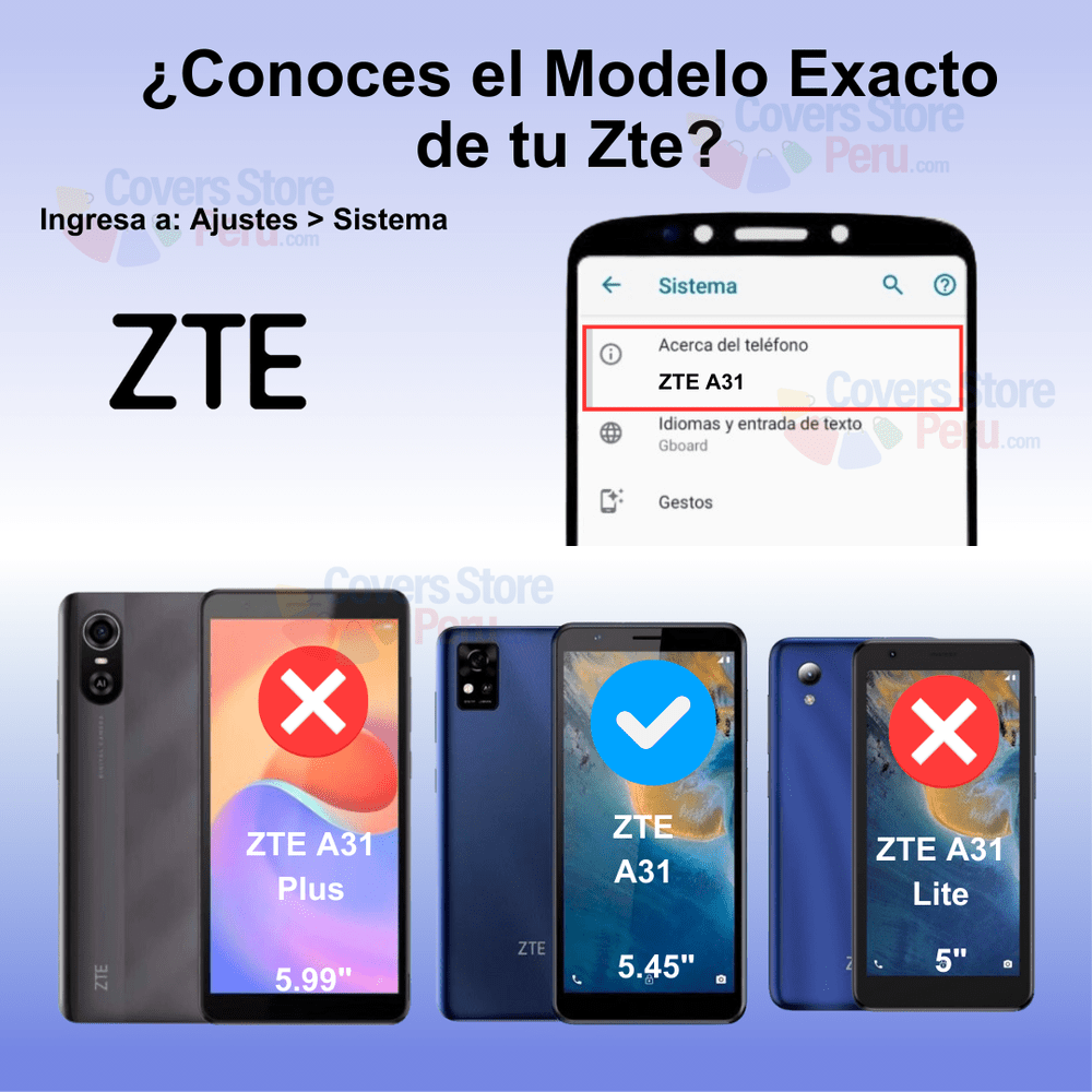 Mica para Zte A31 Film Hydrogel Antishock Transparente