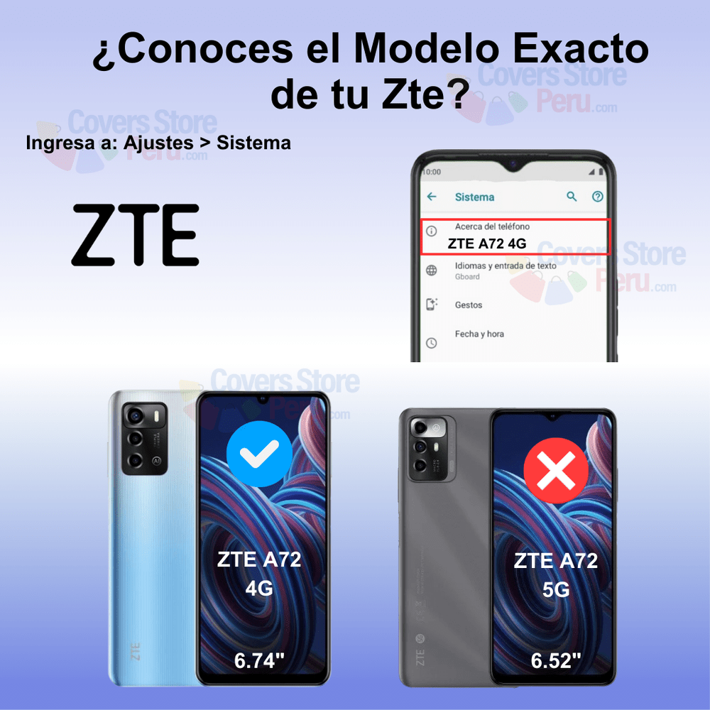 Mica para Zte A72 Film Hydrogel Anti-Espía Antishock