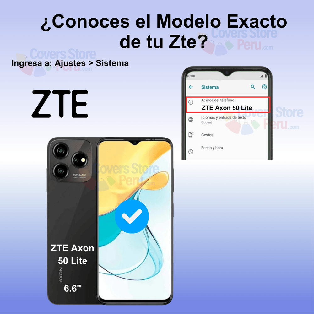 Mica para Zte Axon 50 Lite Film Hydrogel Antishock